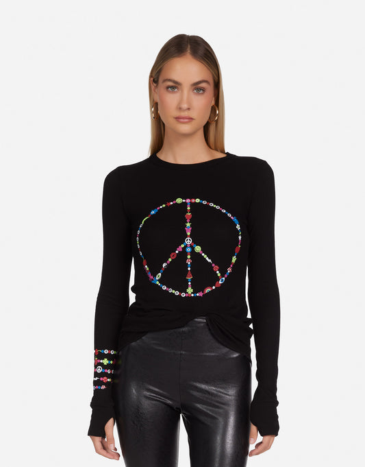 McKinley Charm Peace Sign