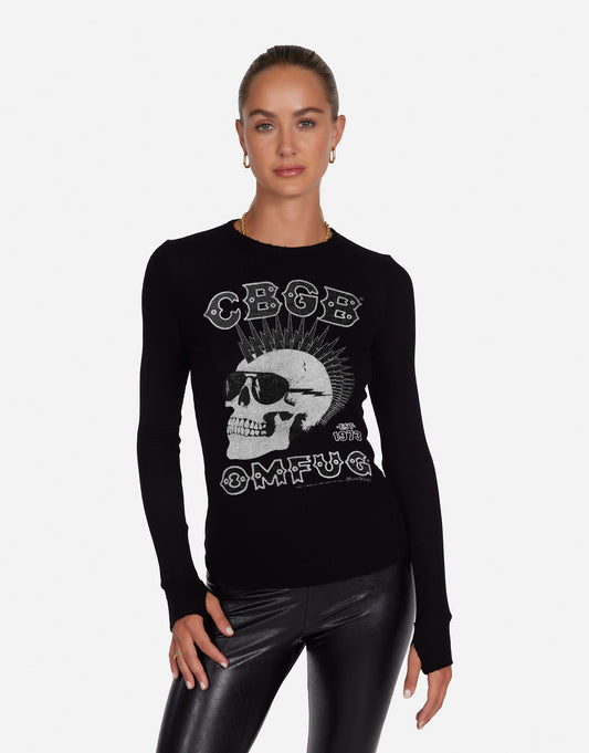 McKinley Crystal CBGB Punk Skull