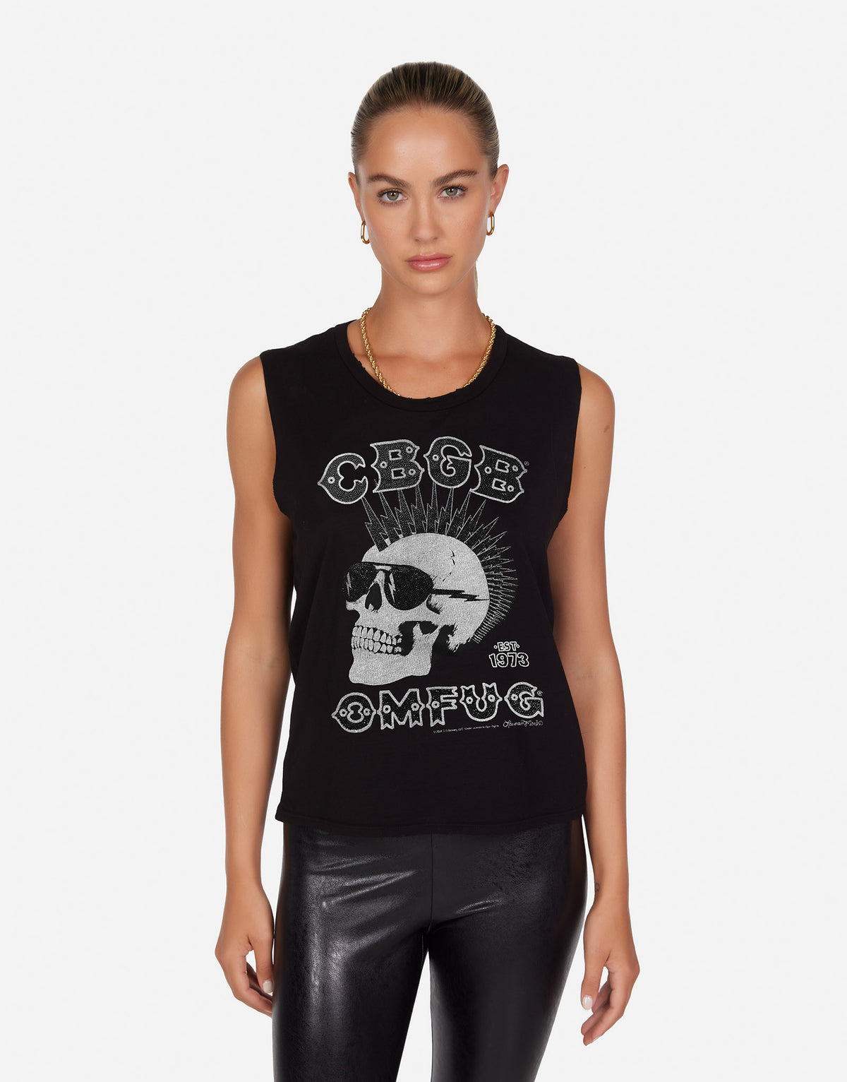 Kel Crystal CBGB Punk Skull