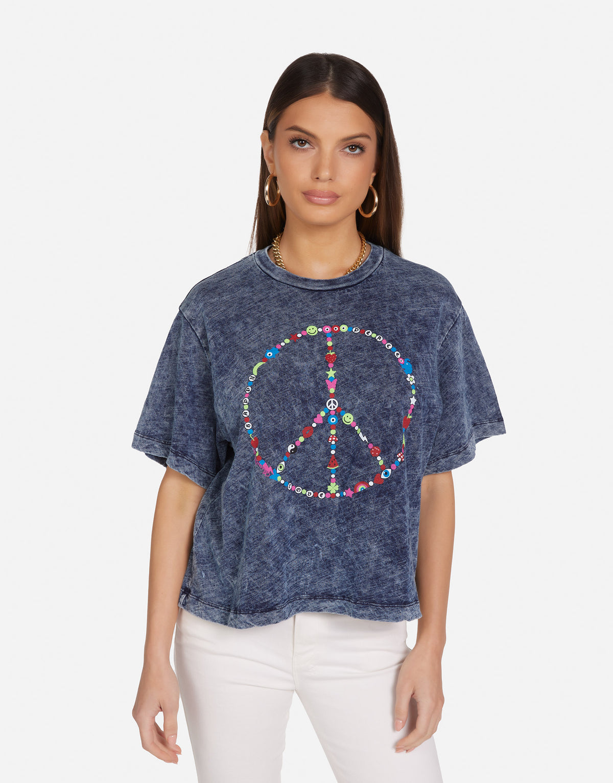 Rue Charm Peace Sign