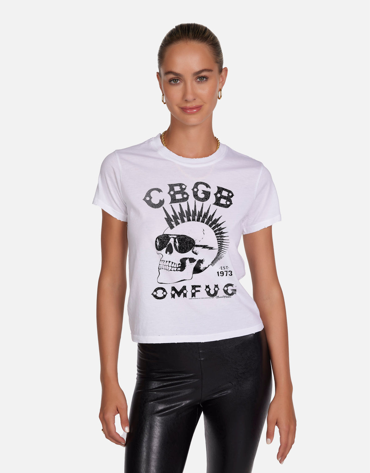 Ursula Crystal CBGB Punk Skull