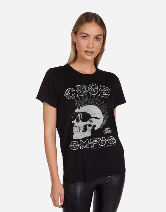 Wolf Crystal CBGB Punk Skull